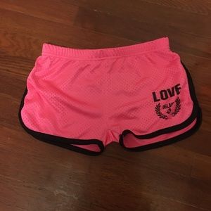 Workout shorts saying love Orlando
